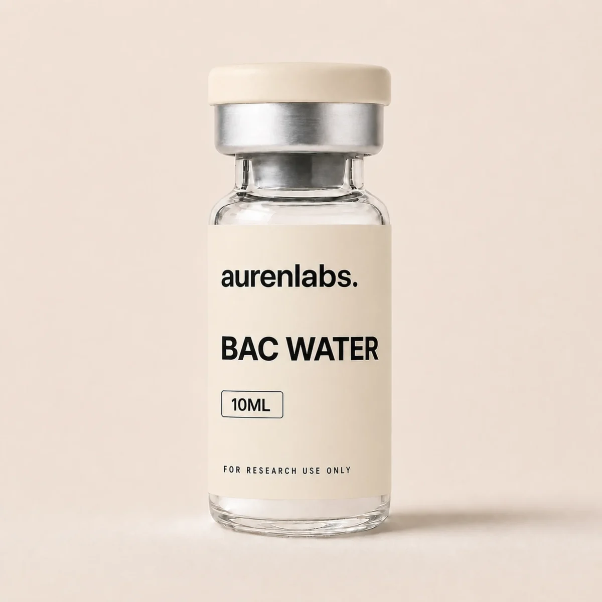 BAC WATER laboratory reference vial